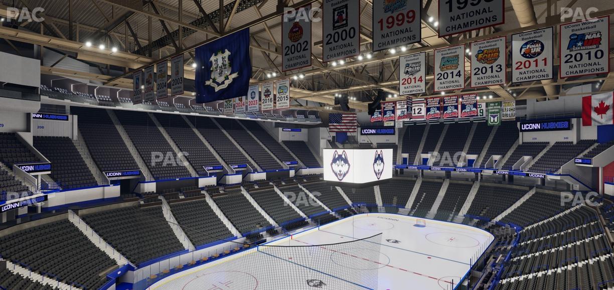 PeoplesBank Arena - Section 221 Seat View