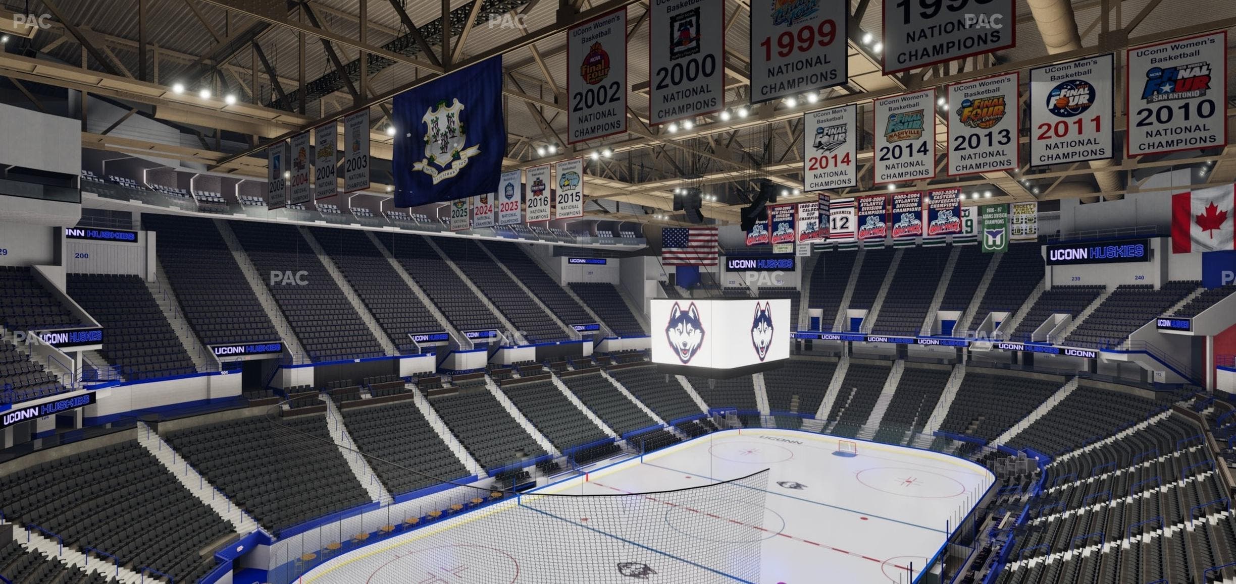 PeoplesBank Arena - Section 221 Seat View