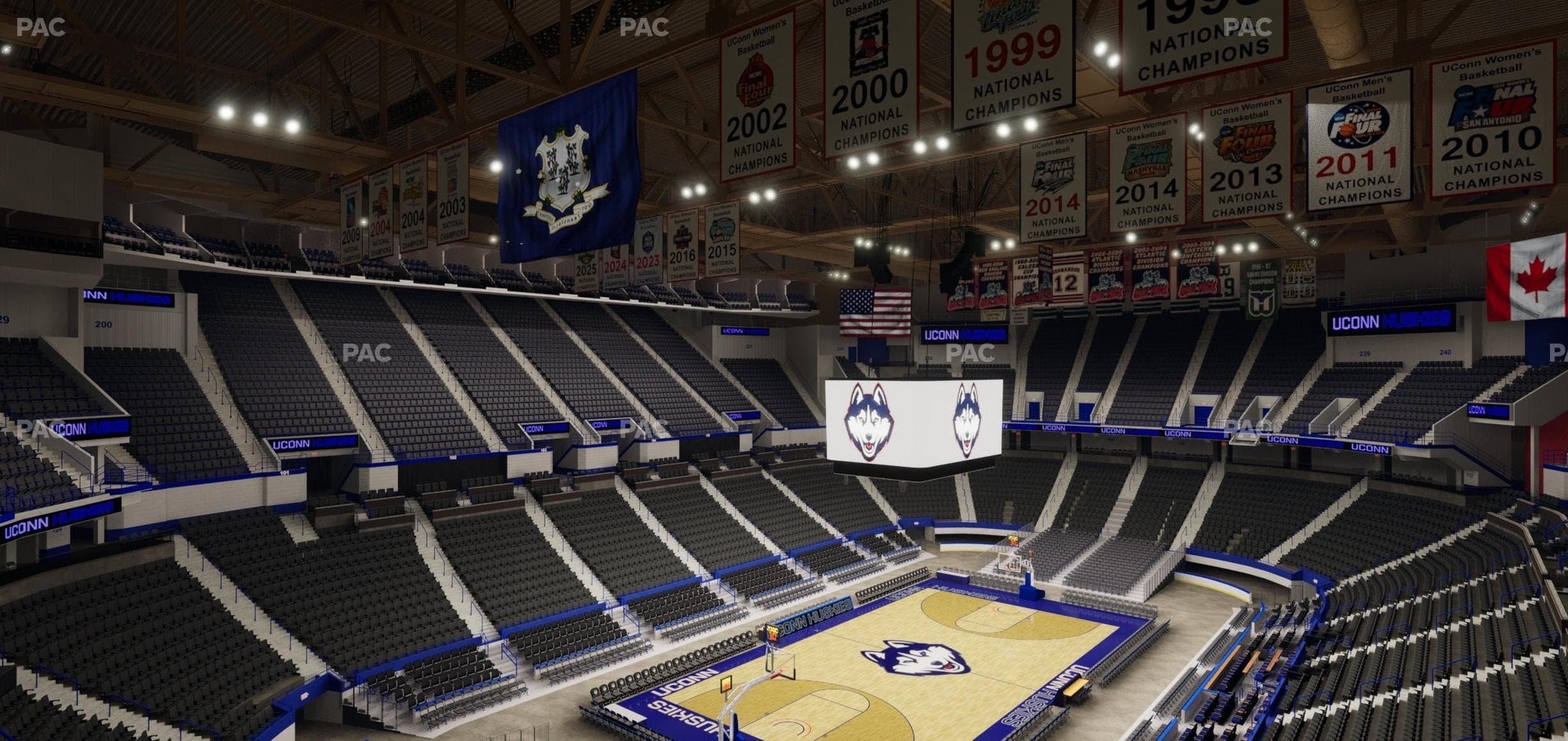 PeoplesBank Arena - Section 221 Seat View