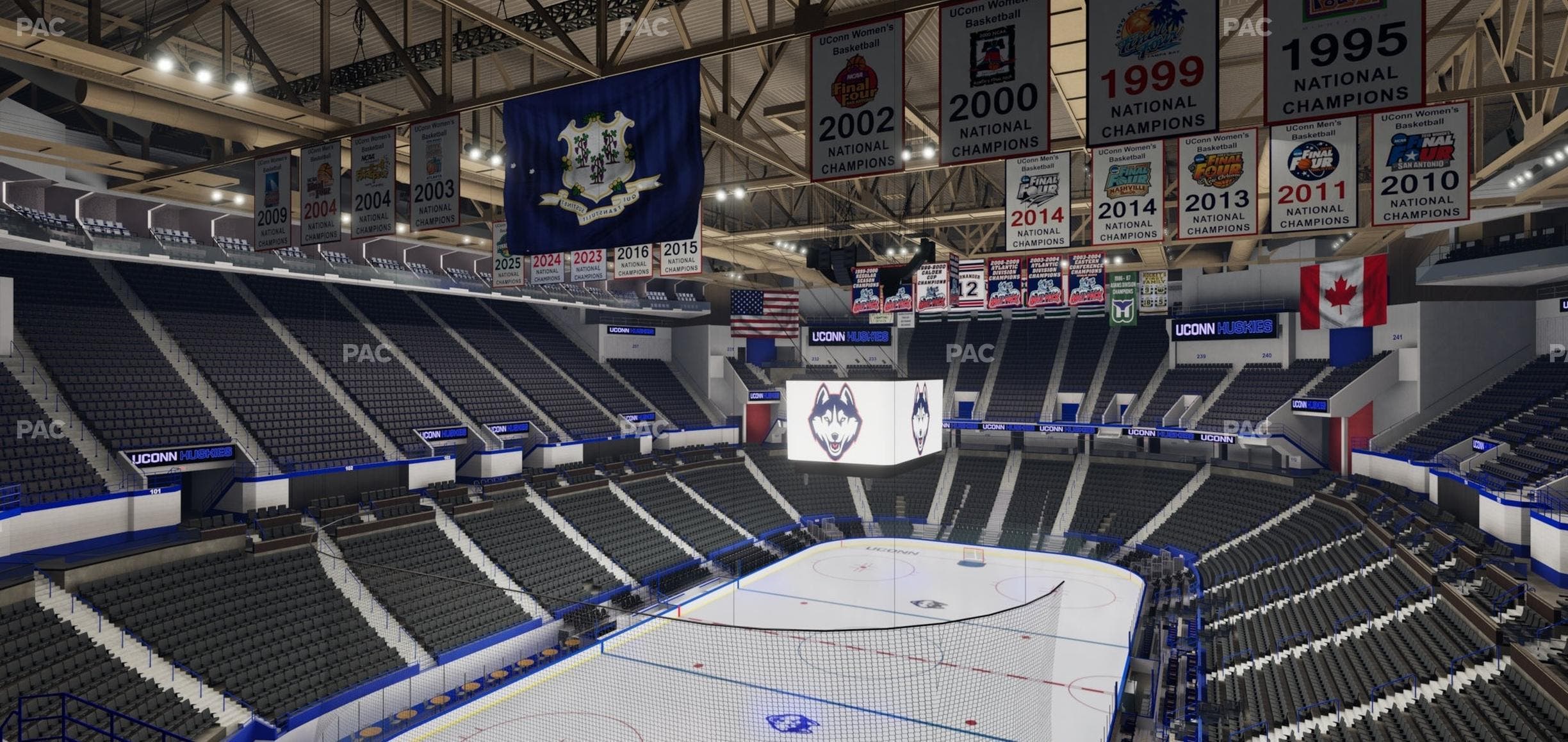 PeoplesBank Arena - Section 222 Seat View