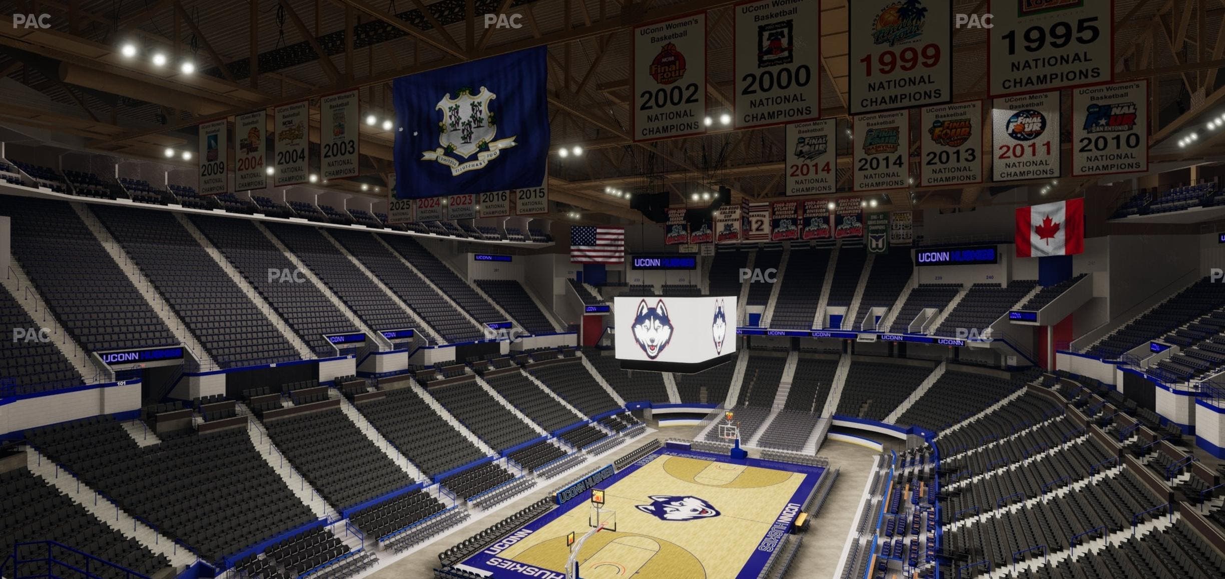 PeoplesBank Arena - Section 222 Seat View