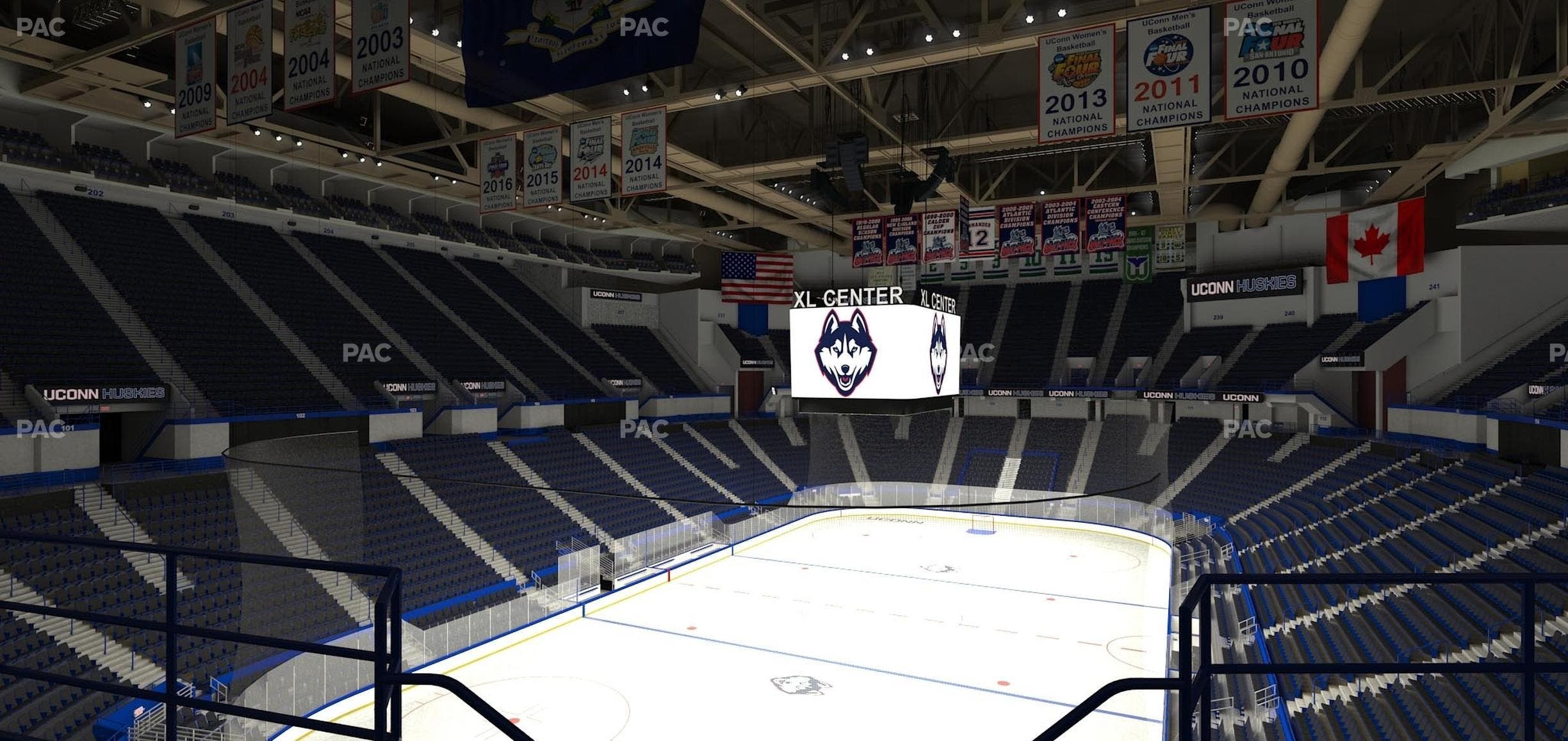 PeoplesBank Arena - Section 222 Seat View