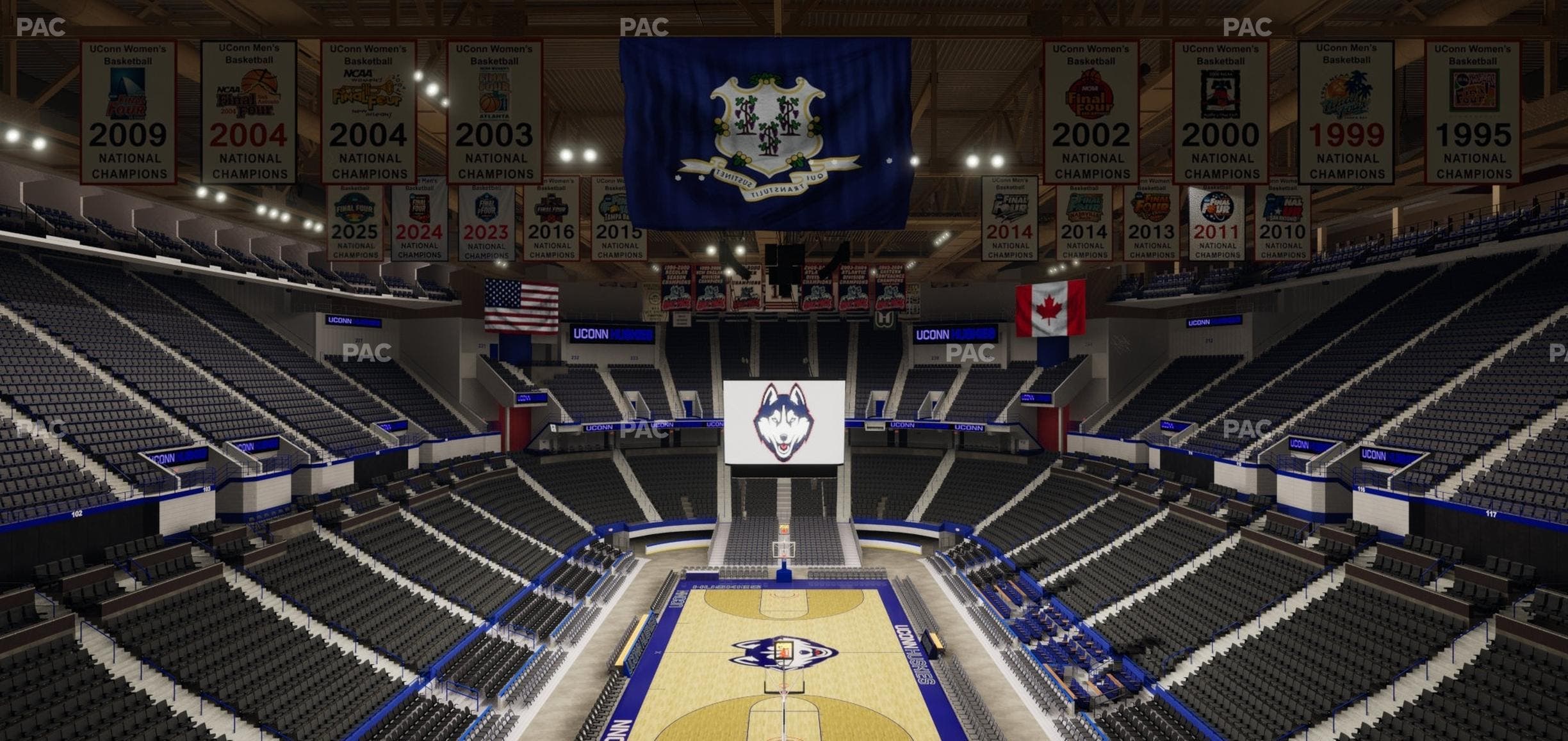 PeoplesBank Arena - Section 225 Seat View