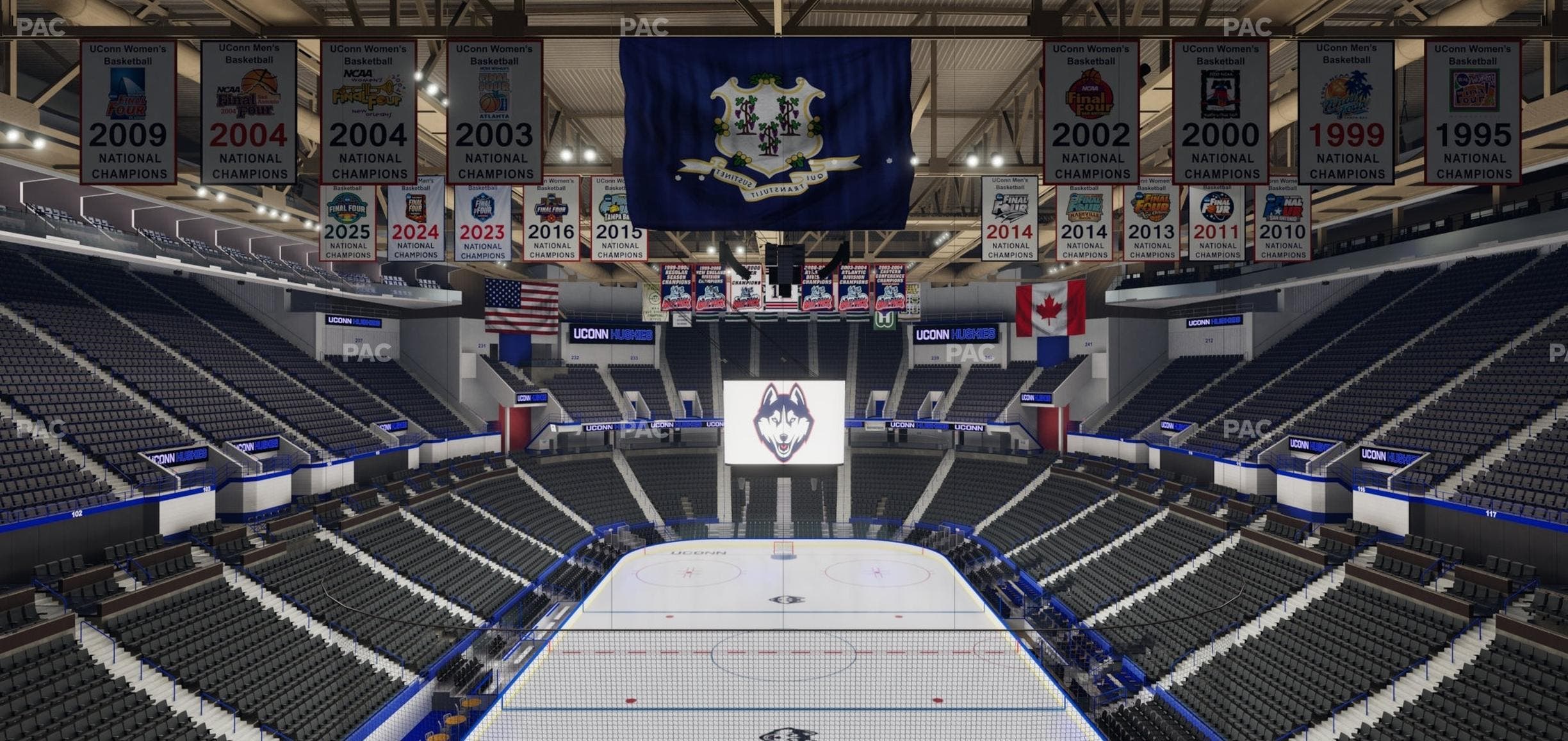 PeoplesBank Arena - Section 225 Seat View