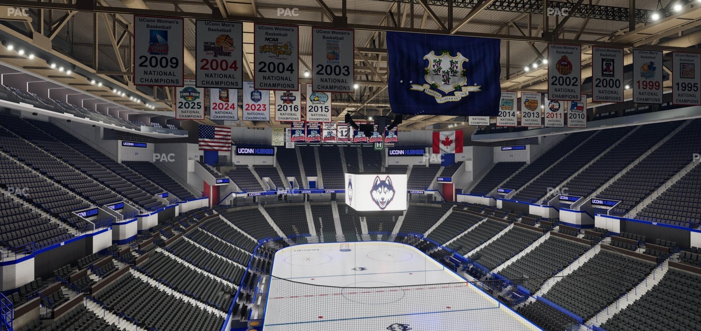 PeoplesBank Arena - Section 227 Seat View