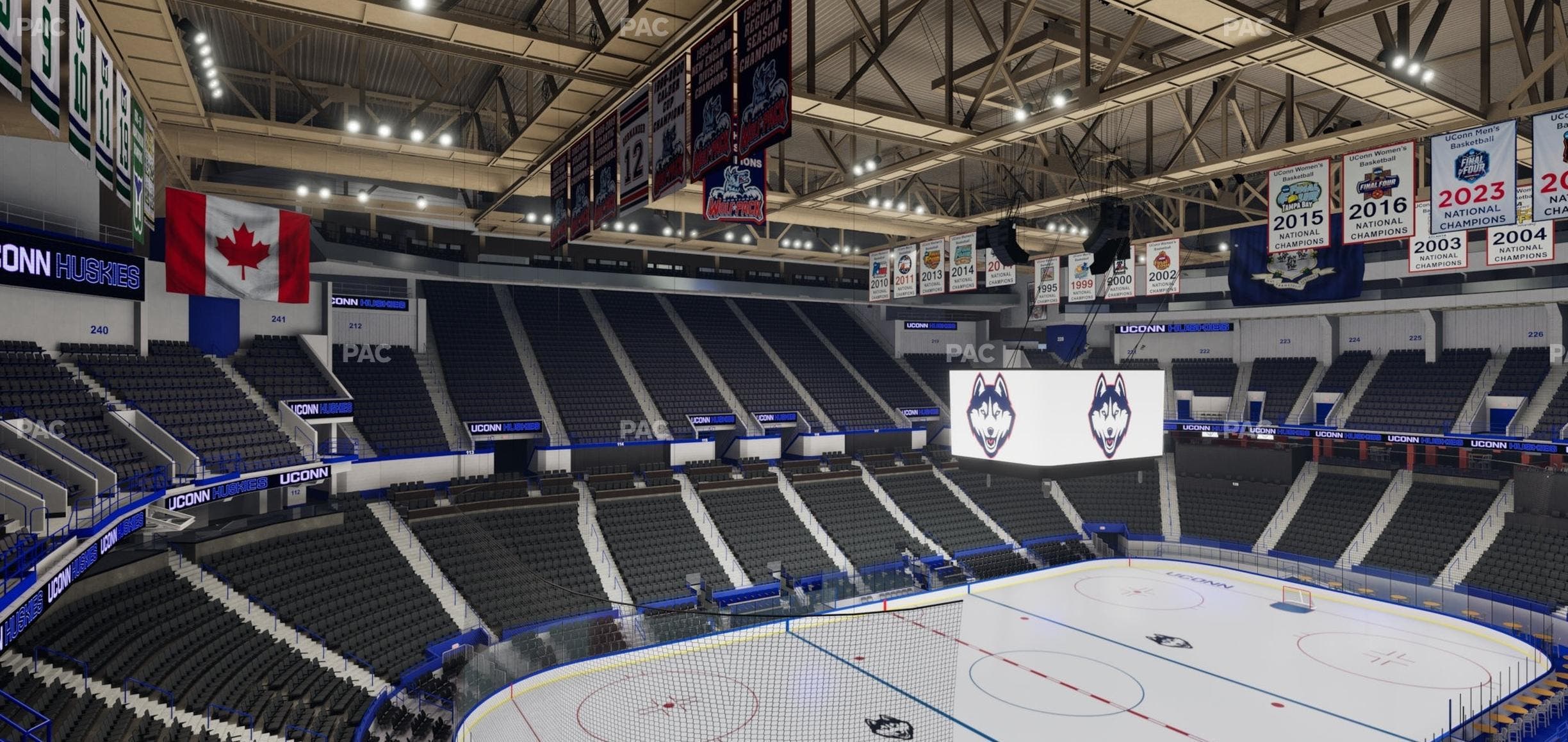 PeoplesBank Arena - Section 231 Seat View