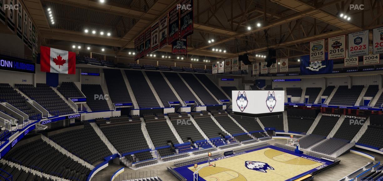 PeoplesBank Arena - Section 231 Seat View