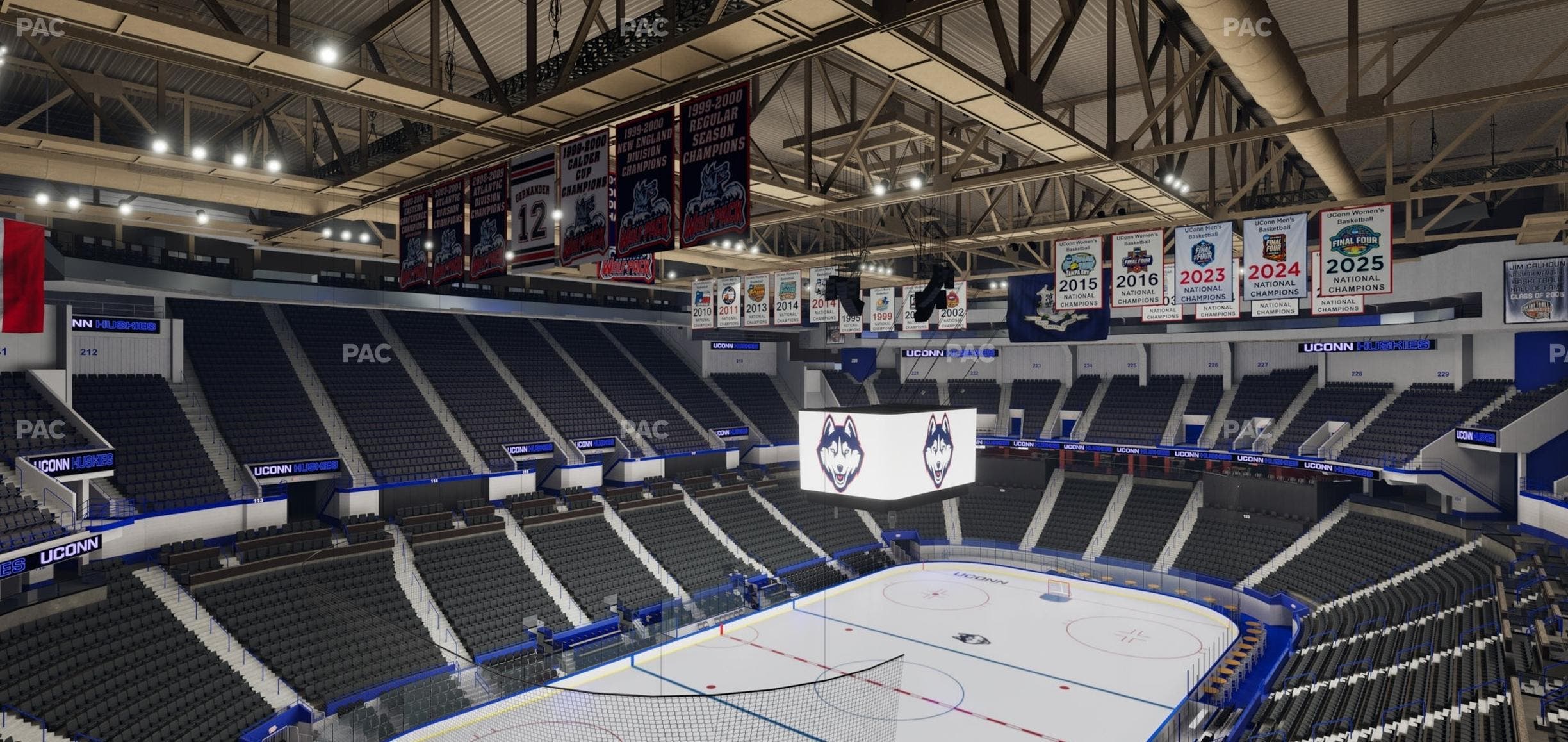 PeoplesBank Arena - Section 232 Seat View