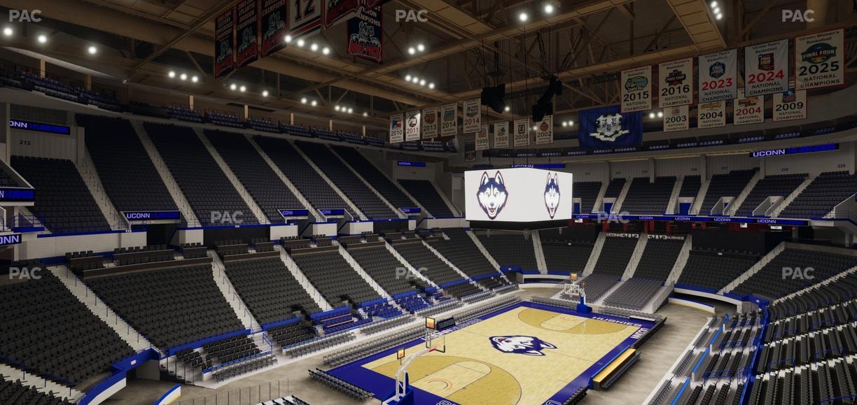 PeoplesBank Arena - Section 232 Seat View