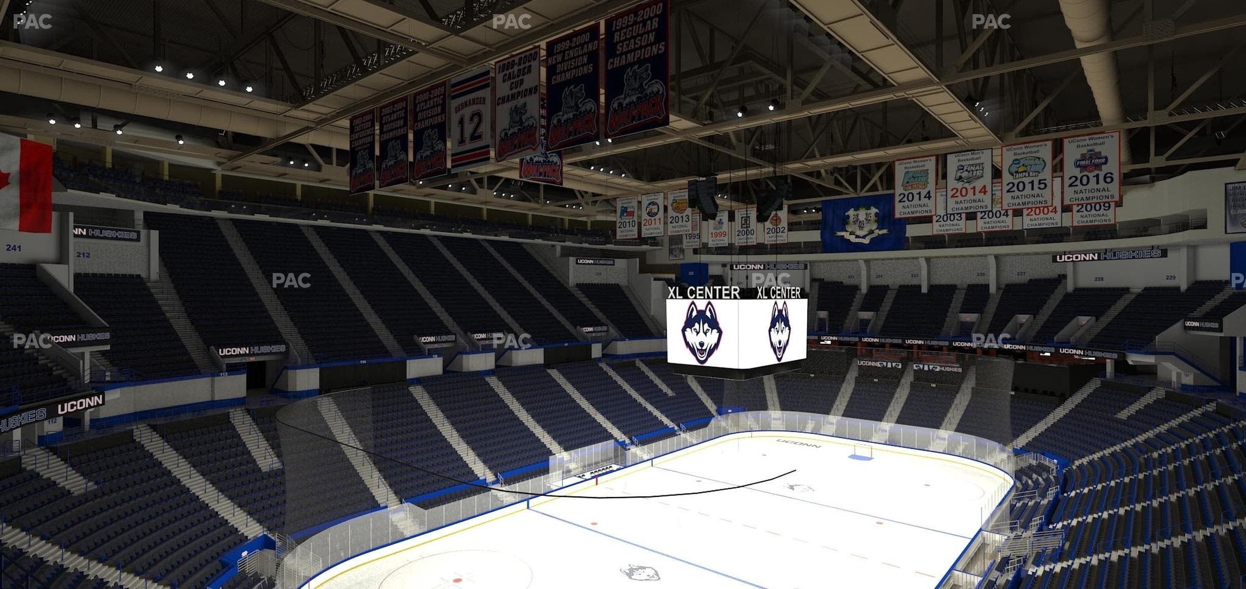 PeoplesBank Arena - Section 232 Seat View