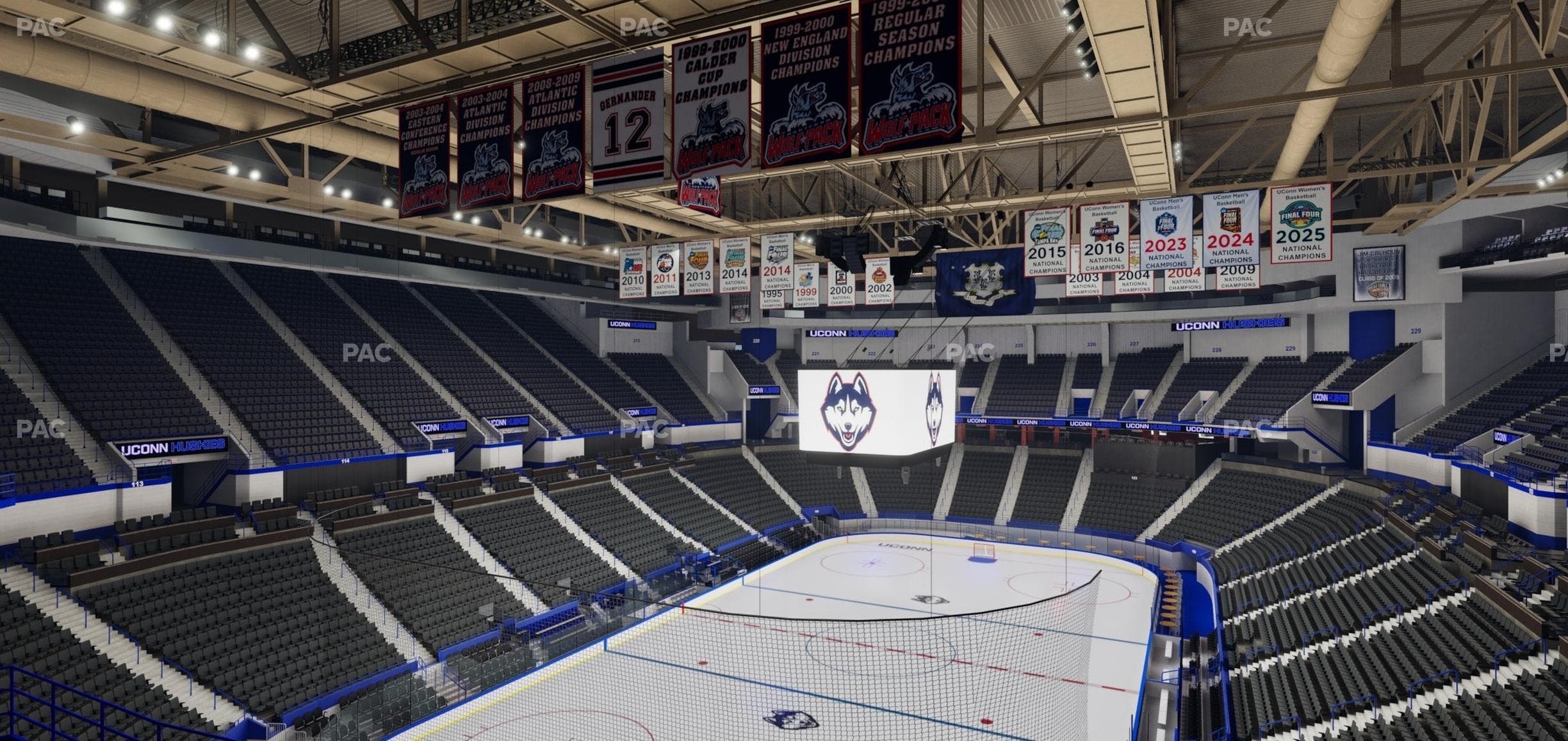 PeoplesBank Arena - Section 233 Seat View