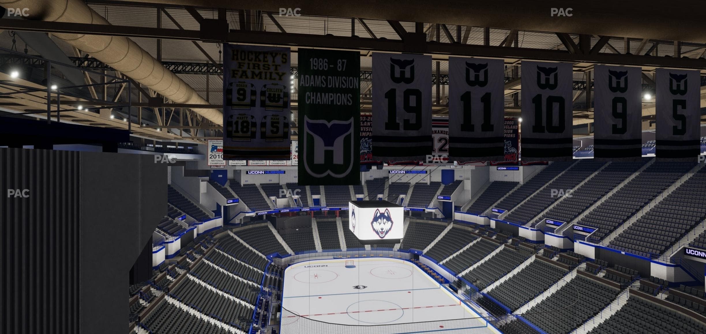 PeoplesBank Arena - Section 238 Seat View