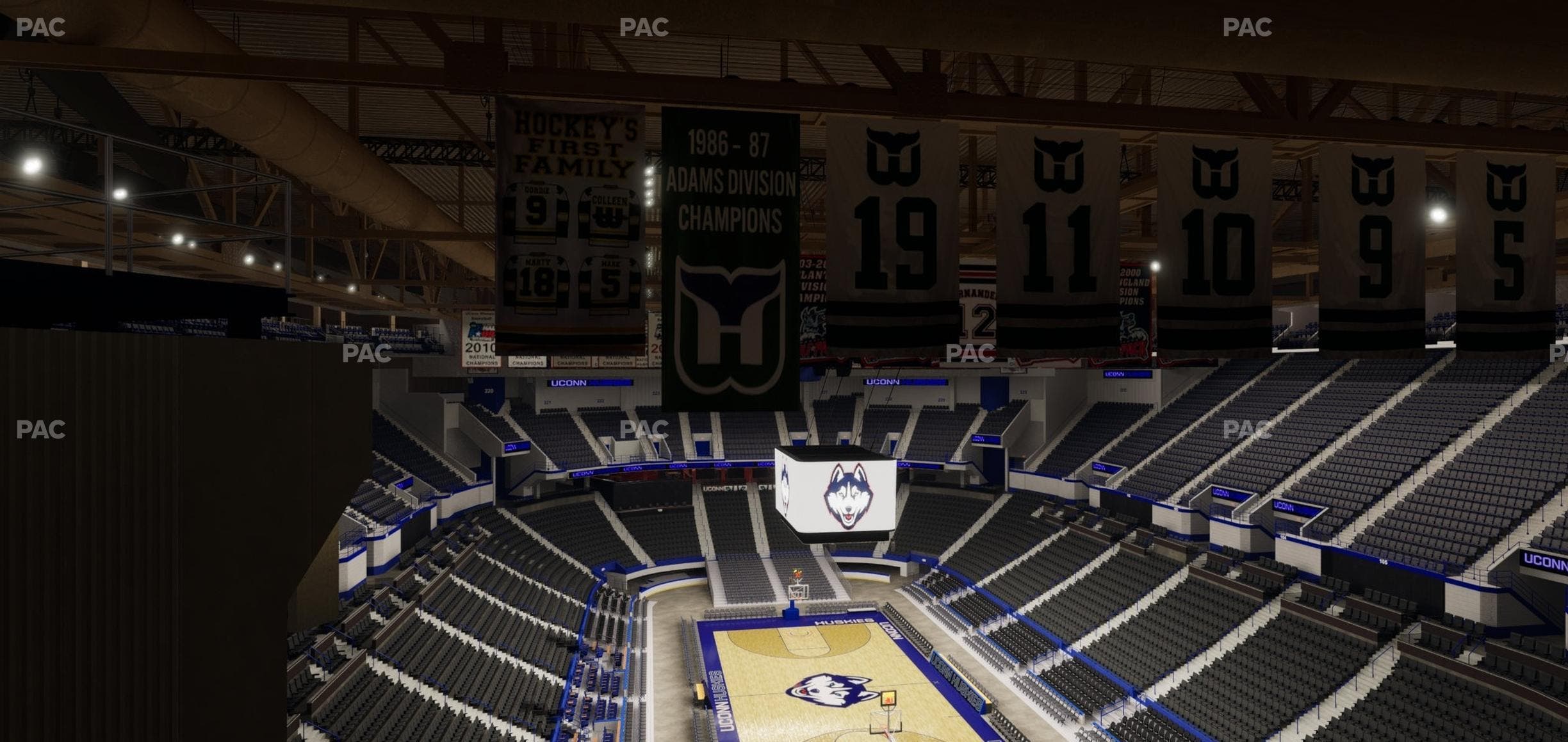 PeoplesBank Arena - Section 238 Seat View