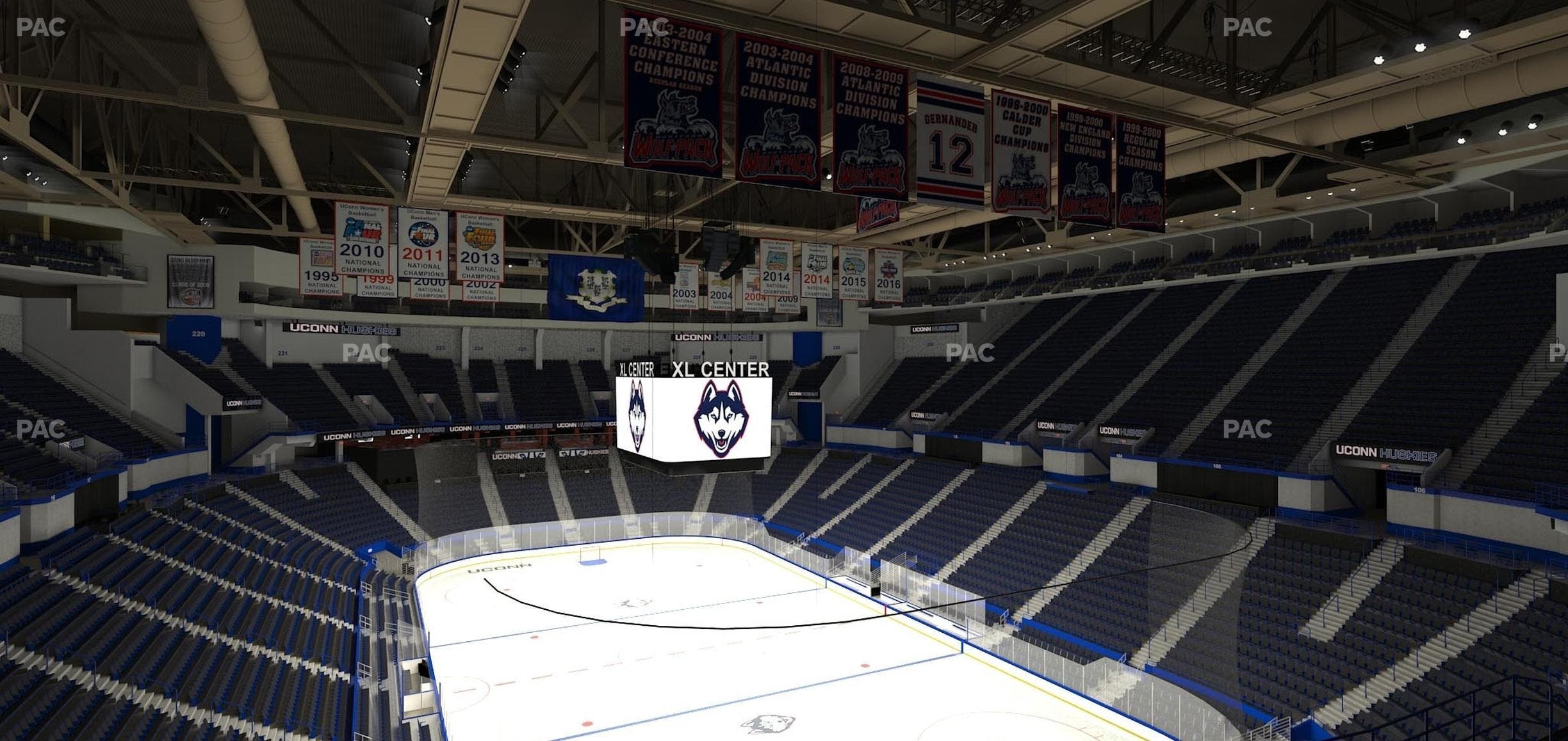PeoplesBank Arena - Section 239 Seat View