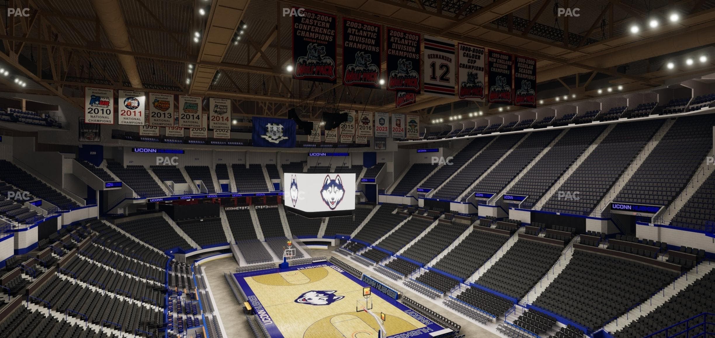 PeoplesBank Arena - Section 239 Seat View