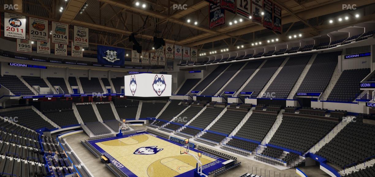 PeoplesBank Arena - Section 240 Seat View