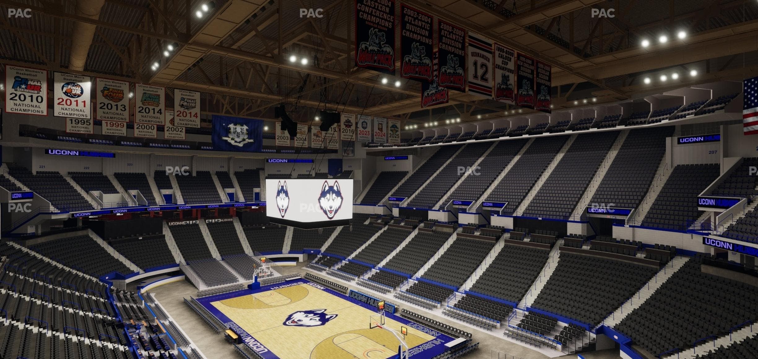 PeoplesBank Arena - Section 240 Seat View