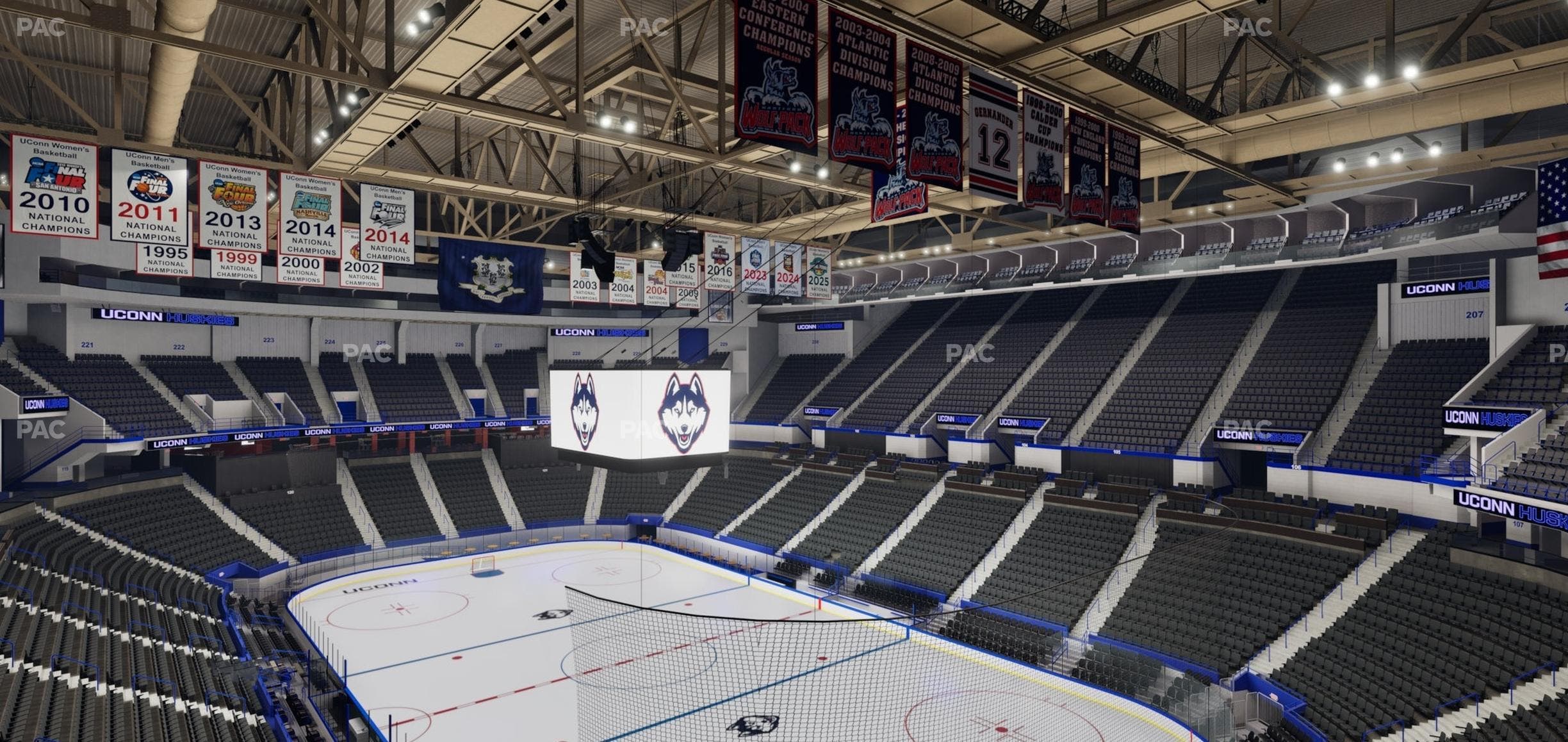 PeoplesBank Arena - Section 240 Seat View