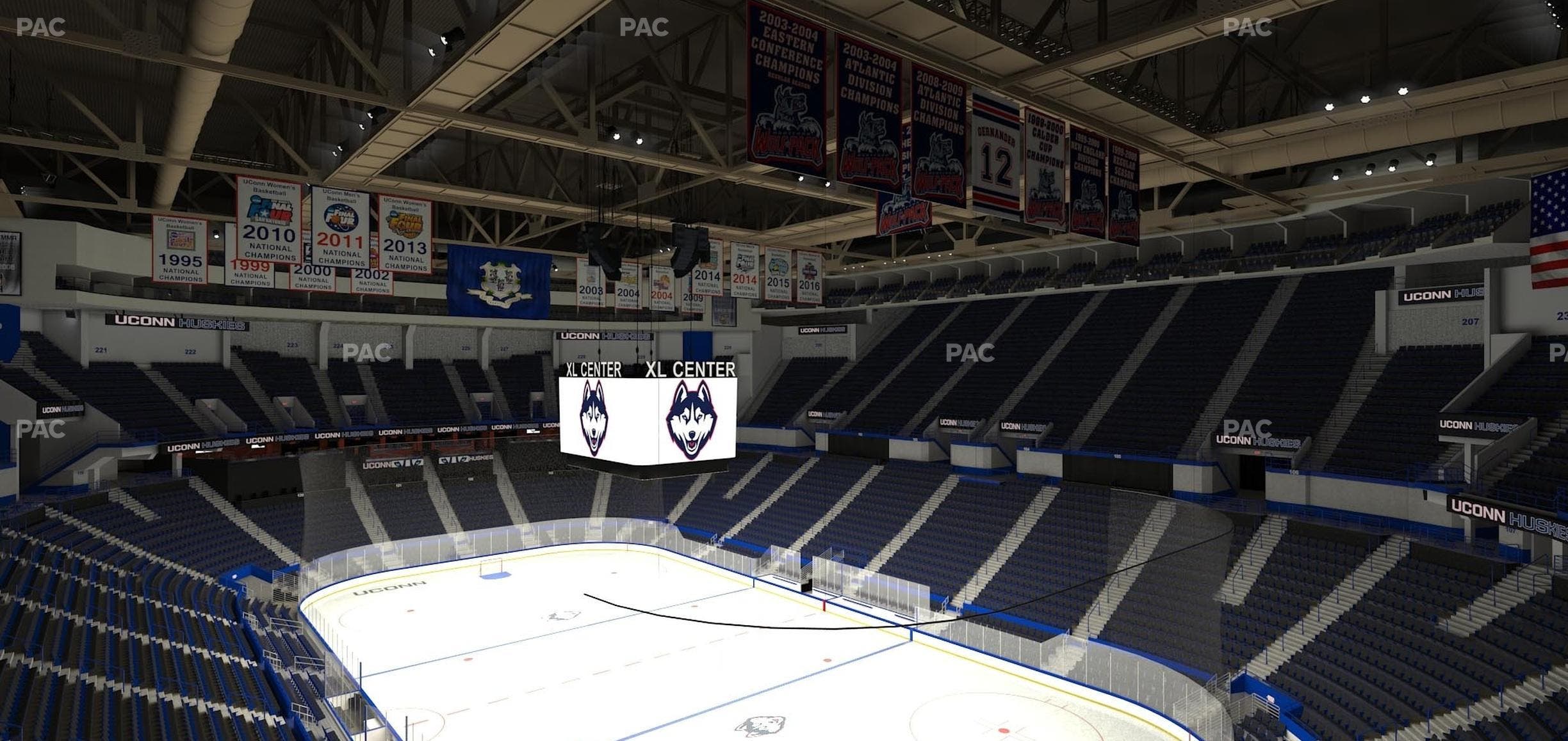 PeoplesBank Arena - Section 240 Seat View