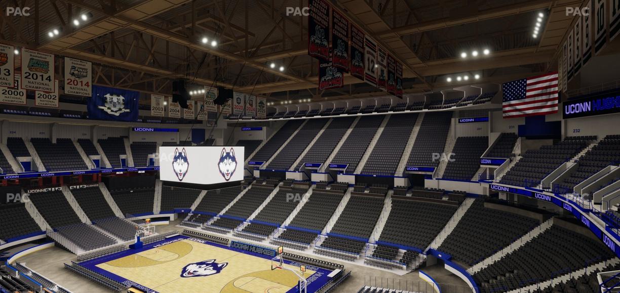 PeoplesBank Arena - Section 241 Seat View