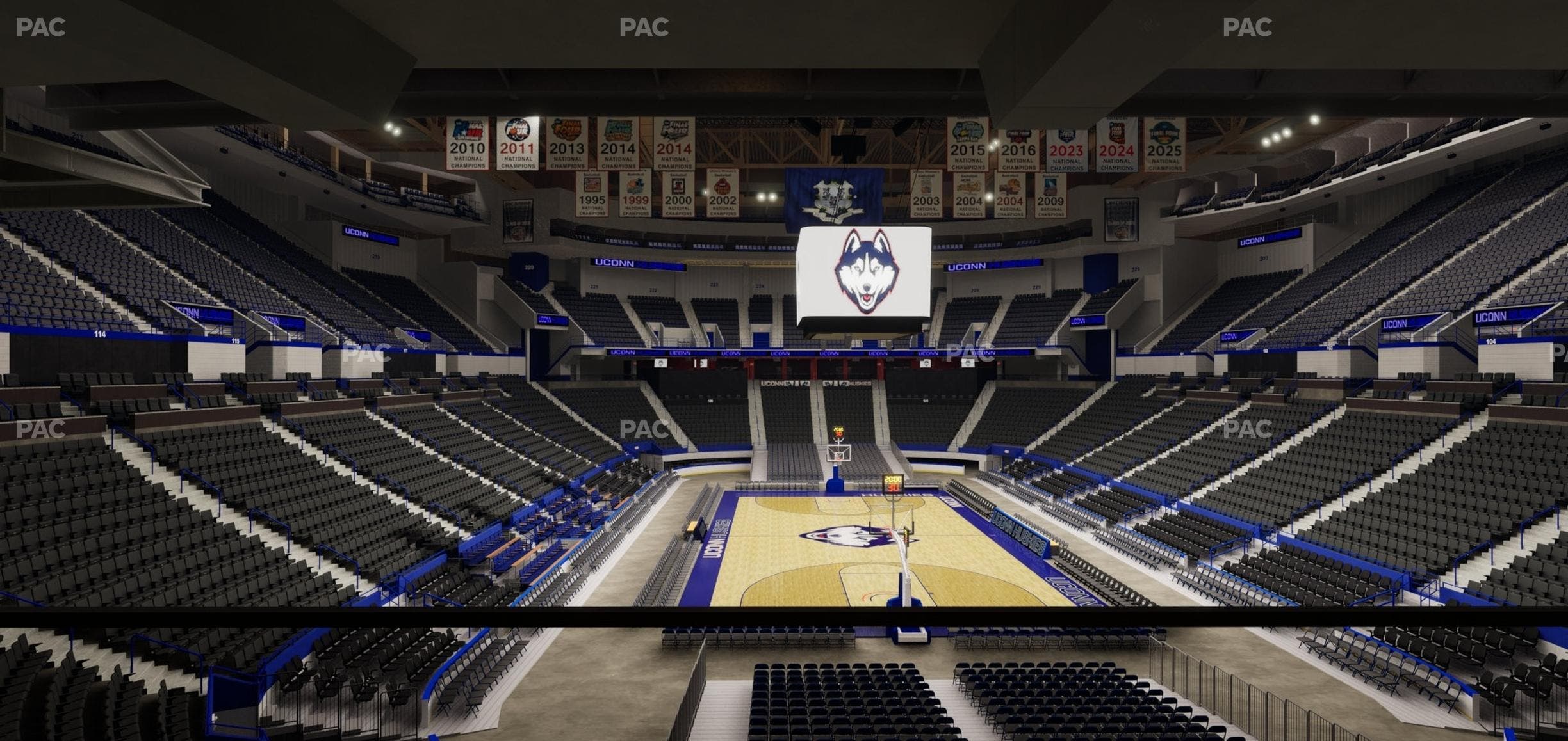 PeoplesBank Arena - Section Ga 110 Seat View