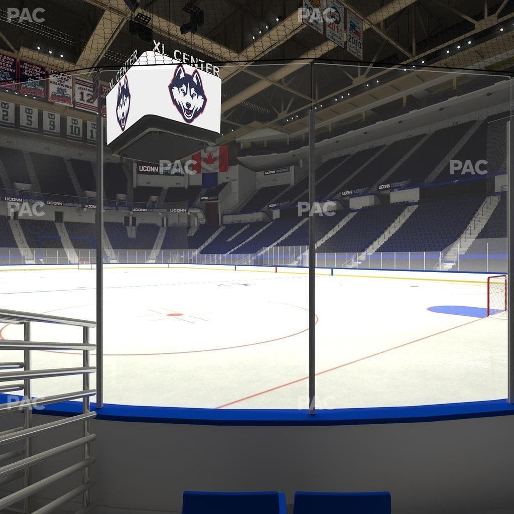 PeoplesBank Arena - Section Ice Level Lounge Seat View
