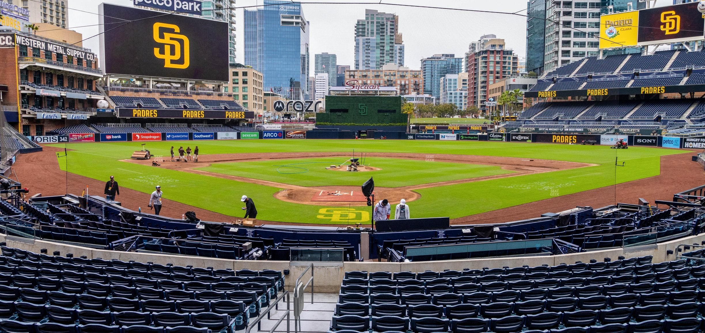 Petco Park - Section Box 1 Seat View