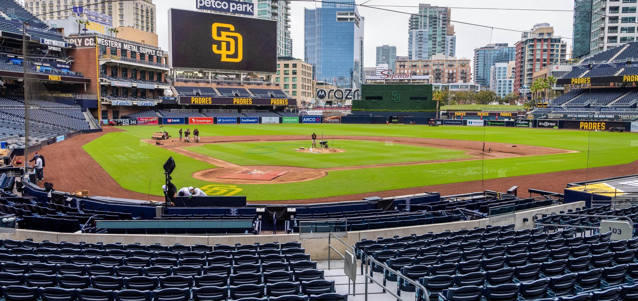 Petco Park - Section Box 3 Seat View