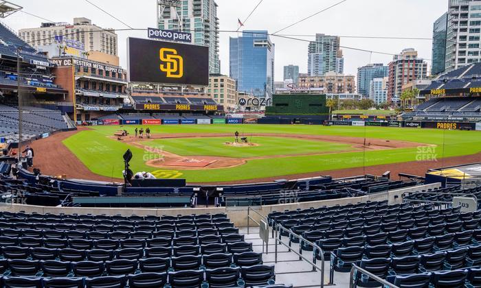 Petco Park - Section Box 3 Seat View