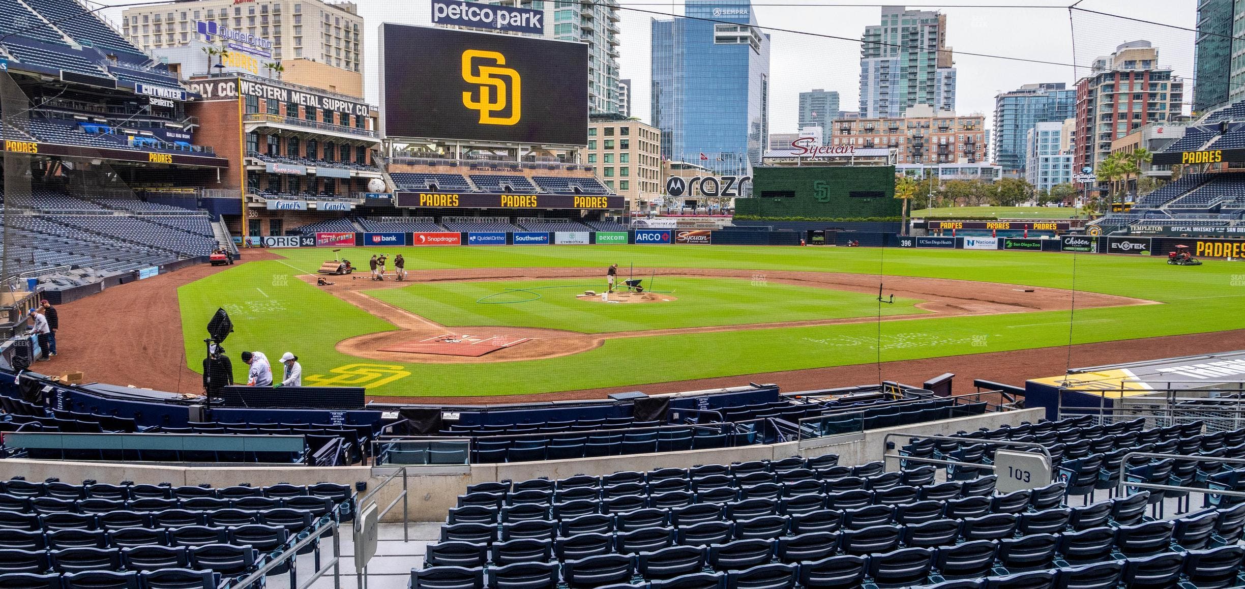 Petco Park - Section Box 4 Seat View