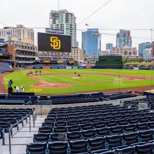 Petco Park - Section Box 4 Seat View