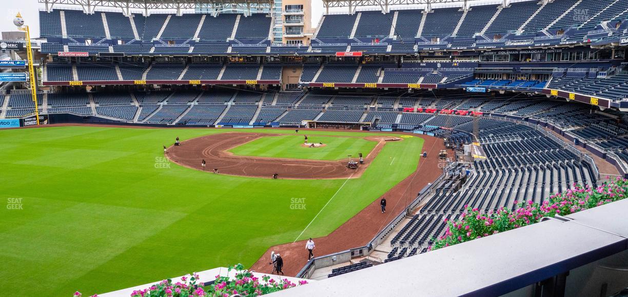 Petco Park - Section Cutwater Agave Club Seat View