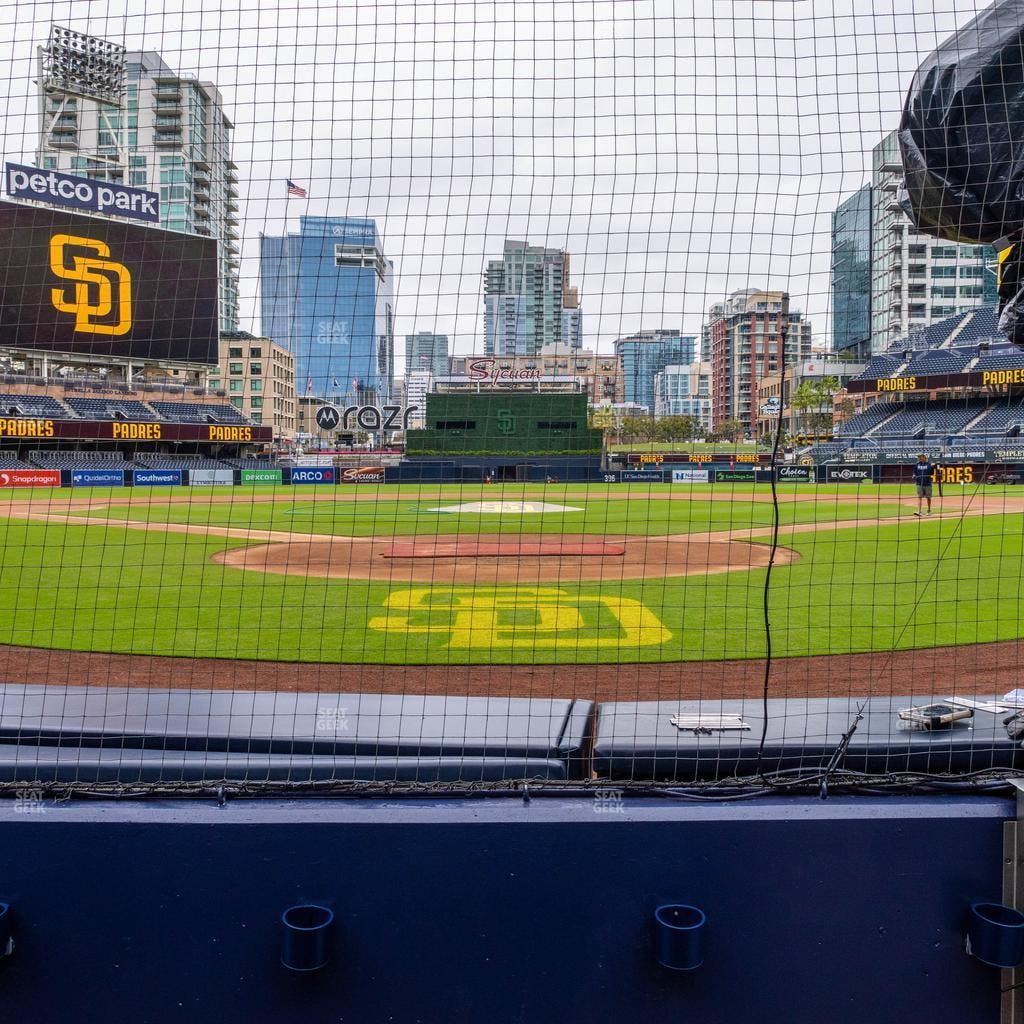 Petco Park - Section Dugout 0 Seat View