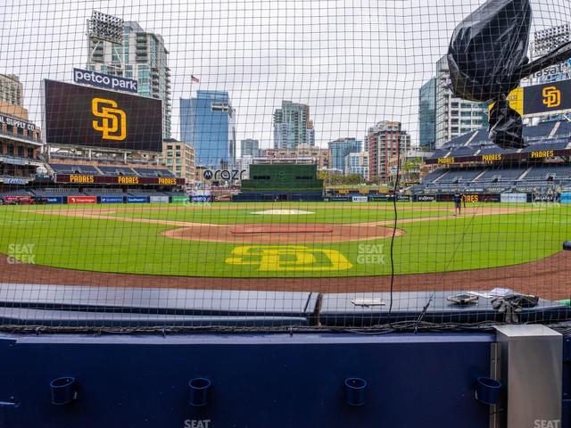 Petco Park - Section Dugout 0 Seat View