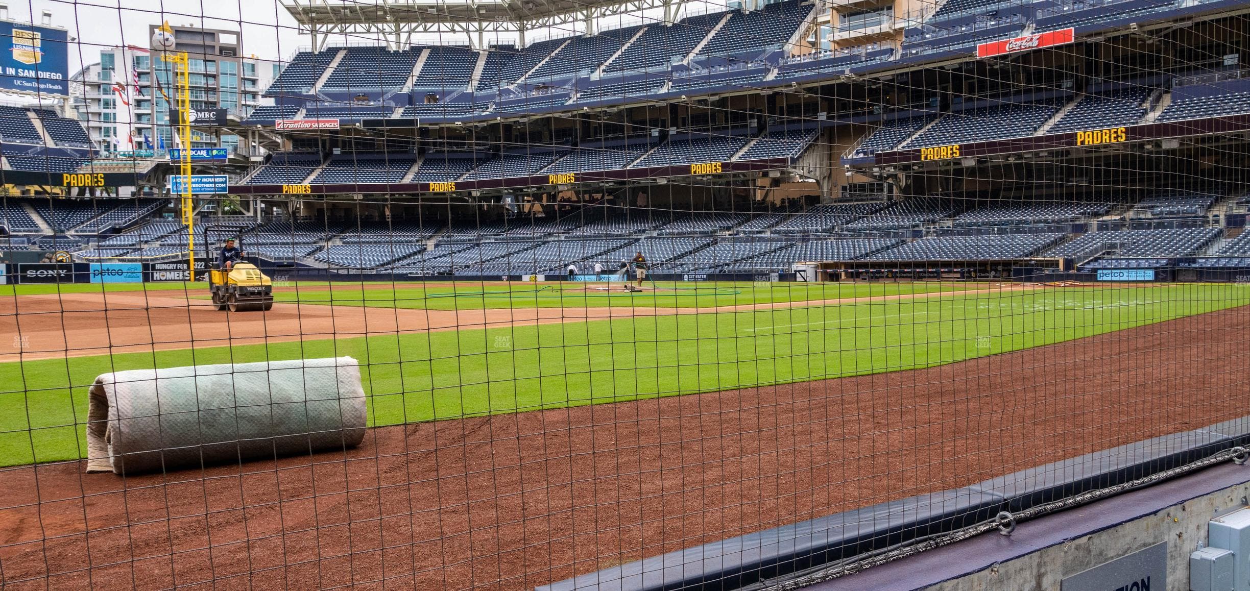Petco Park - Section Dugout 10 Seat View