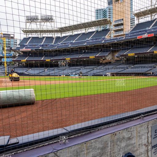 Petco Park - Section Dugout 10 Seat View