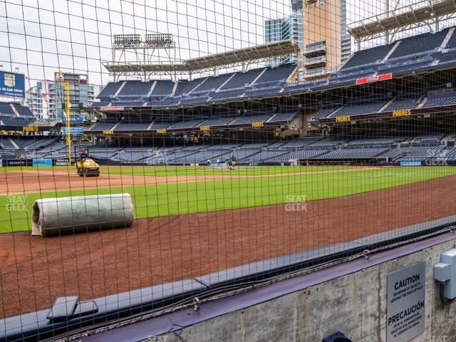 Petco Park - Section Dugout 10 Seat View