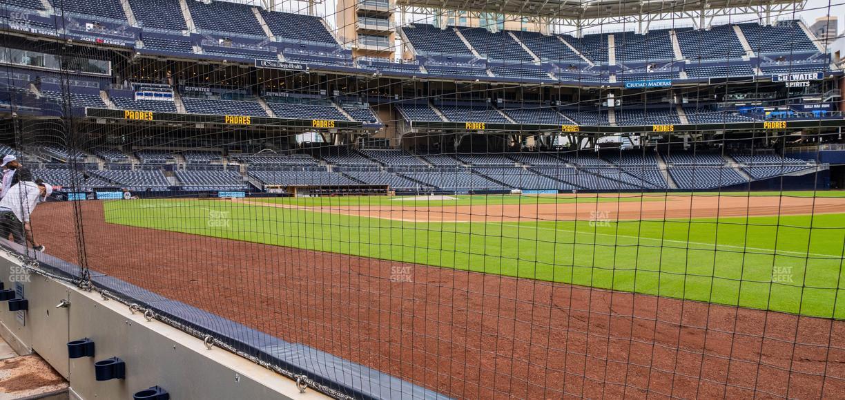 Petco Park - Section Dugout 13 Seat View