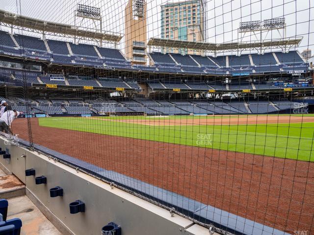 Petco Park - Section Dugout 13 Seat View