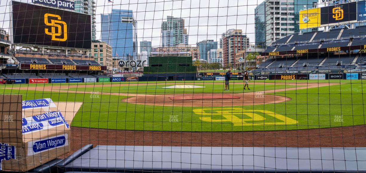 Petco Park - Section Dugout 2 Seat View