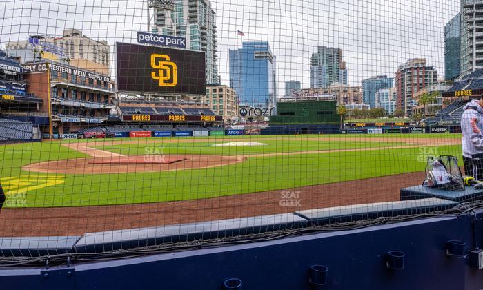 Petco Park - Section Dugout 3 Seat View