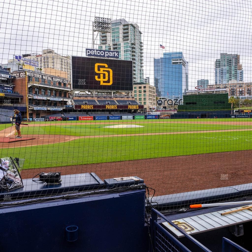 Petco Park - Section Dugout 5 Seat View