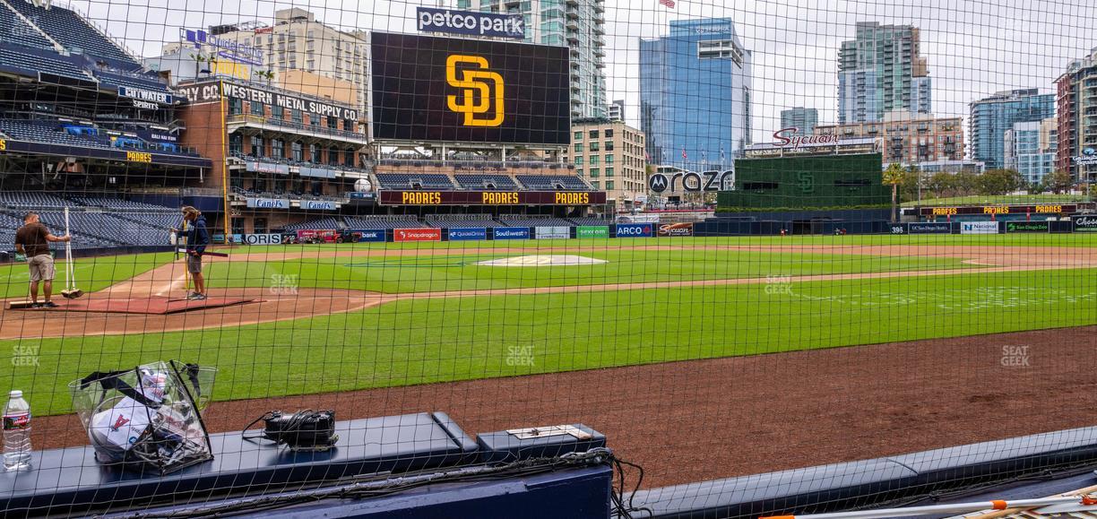 Petco Park - Section Dugout 5 Seat View