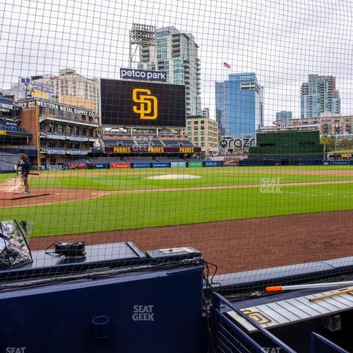 Petco Park - Section Dugout 5 Seat View