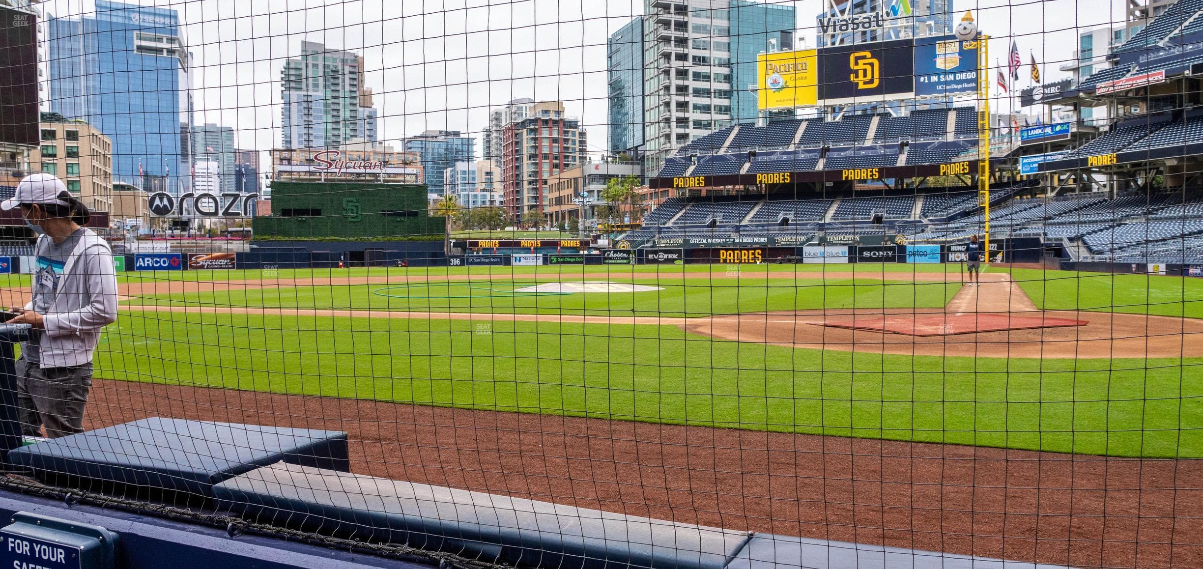 Petco Park - Section Dugout 6 Seat View