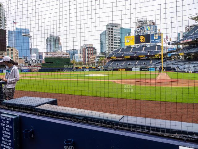 Petco Park - Section Dugout 6 Seat View