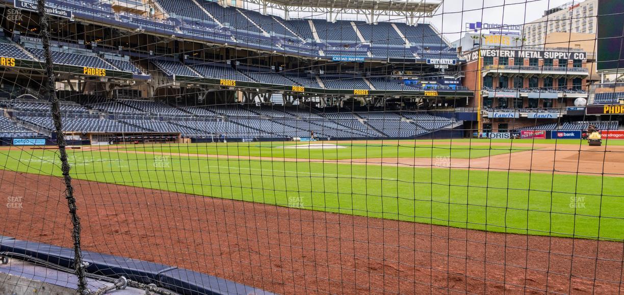 Petco Park - Section Dugout 7 Seat View