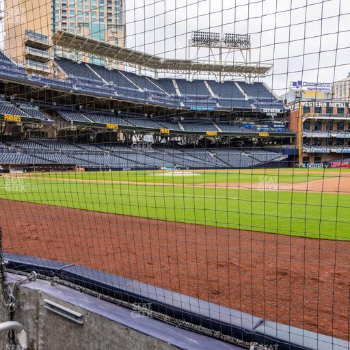 Petco Park - Section Dugout 7 Seat View