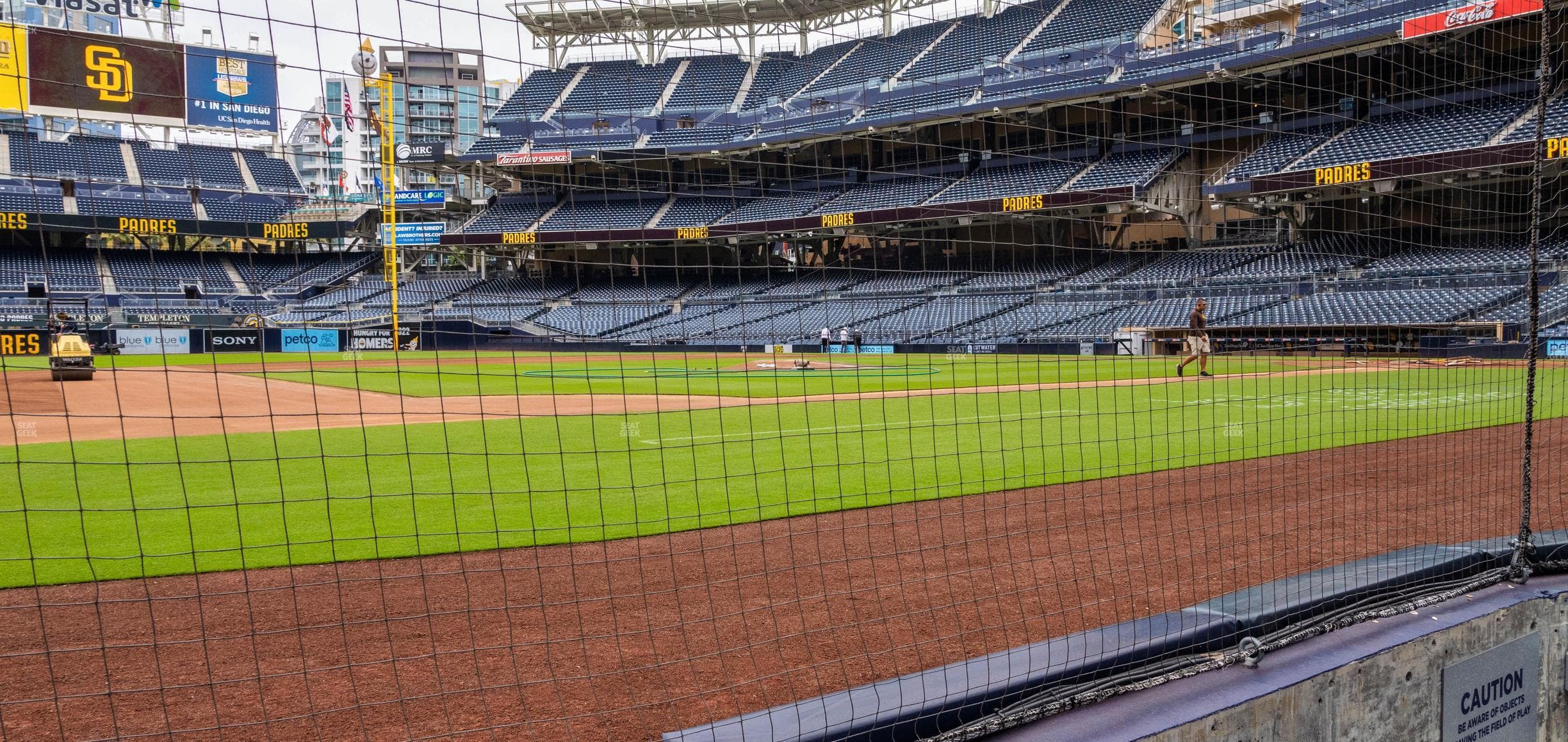 Petco Park - Section Dugout 8 Seat View