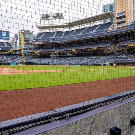 Petco Park - Section Dugout 8 Seat View